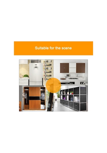 Çok Katmanlı Buzdolabı Depolama Rafı Yan Raf 1 Beyaz