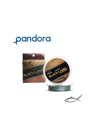 Pandora 8x Label 150m Multicolor İp Misina 0.14 mm