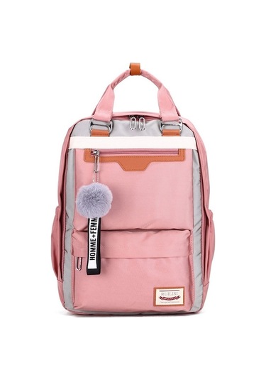 Tongxida 8028 Sırt Çantası - Mavi Renk, Pembe Pembe