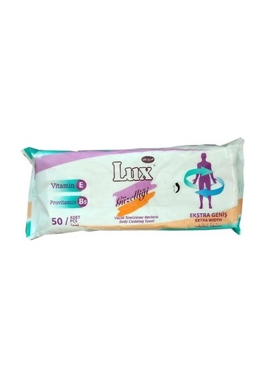 Lux Hasta Vücut Temizleme Havlusu 5 X 50'Li