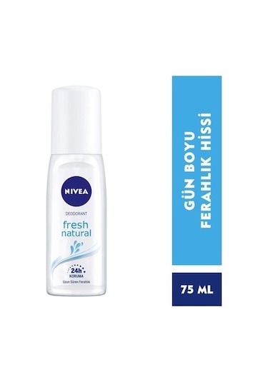 Nivea Pump Fresh Natural Kadın Sprey Deodorant 75 ML