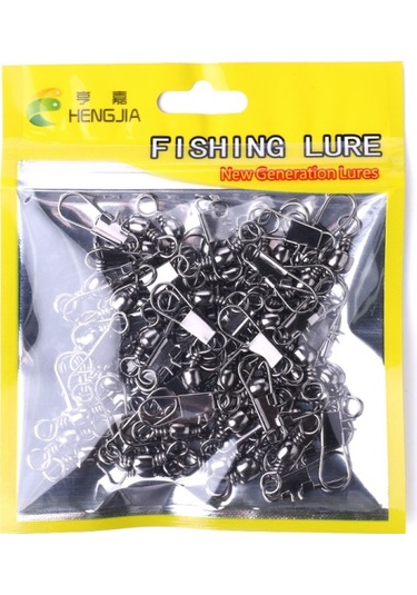 Hengjia Ss007 50pcs/torba B-pin Konnektörü 8 Şekil Döner Döngü Aksesuarları, Özellikler: 10+2b 30mm , Boyut:10+2b 30mm