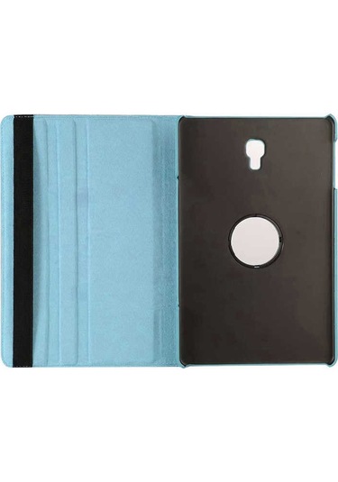 Teknocep Galaxy Tab A T590 Uyumlu Dönebilen Standlı Kılıf-pembe Koyu Tablet Kılıfı