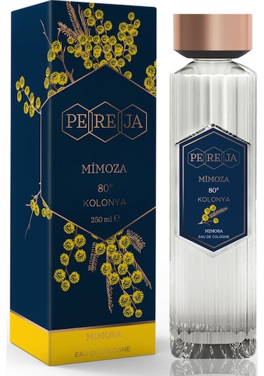 Pereja 80 Derece Mimoza Kolonya Cam Şişe 240 ML