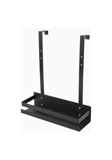 Dancemonkey Cbtx Karbon Çelik Banyo Kapısı Asılı Sepet Organizatör Raf - B Model Tek Katmanlı Çok Renkli