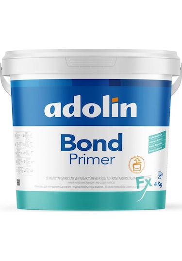 Adolin Bond Primer 4 Kg Seramik Üstü Aderans Arttırıcı