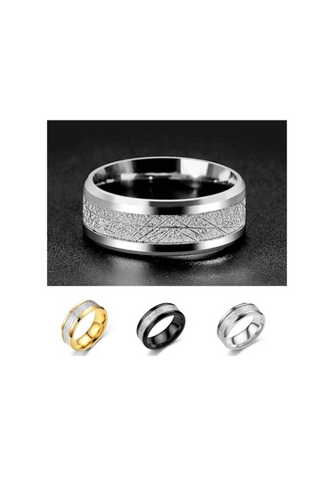 Beyaz Kişisel Trend Titanyum Çelik Sis Rodge Yüzük Yüzük Kadın Yüzük Yüzük 13 Beyaz