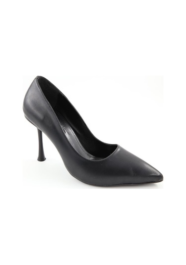 Feles 070-1321 Siyah Kadın Topuklu Ayakkabı Siyah