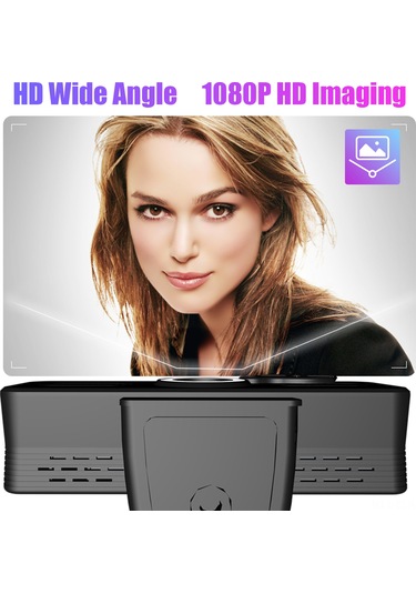 Xindoker "1080p/4k Web Kamera - Geniş Açılı, Gürültü Önleyici Mikrofon, Led Aydınlatma Ve Mahremiyet Kapağı İle"