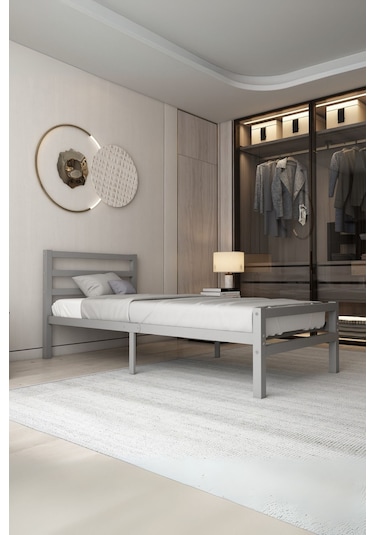 Aksviva Buhara Tek Kişilik Metal Ferforje Karyola