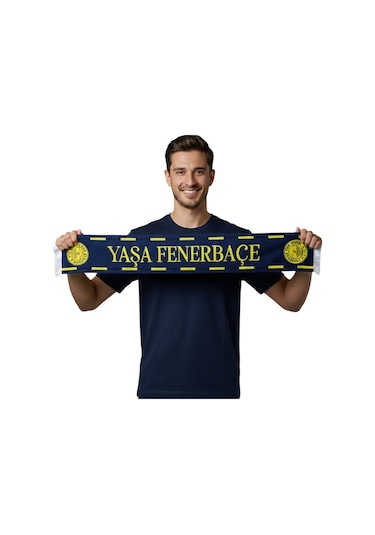 Fenerium Unısex Yaşa Fenerbahçe Şal Uv Kutu Sarı - Lacivert