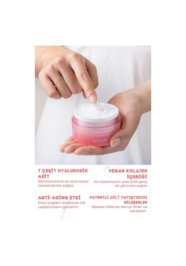 Celleanser Yoğun Nemlendirici Kırışıklık Karşıtı Kolajen Bakım Kremi 50 ML