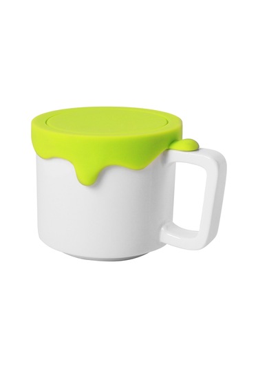 Paint Mug Kupa Yeşil Medium