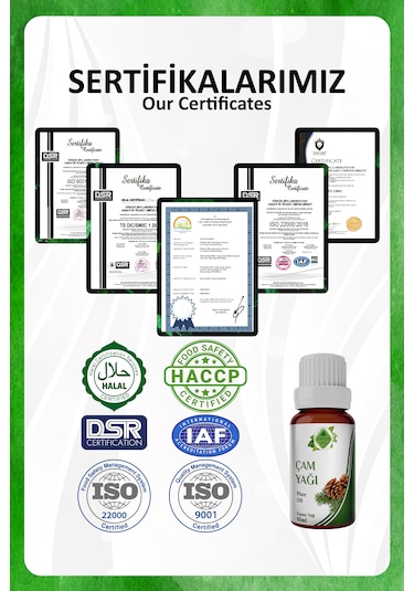 Çam Yağı Pine Essential Oil 10 Ml.