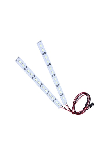 Agoodshop Rc Şasi Işık Dekoratif Led Şerit 6 V 1/10 1/8 Buggy Truck Dıy Accs Için Renk