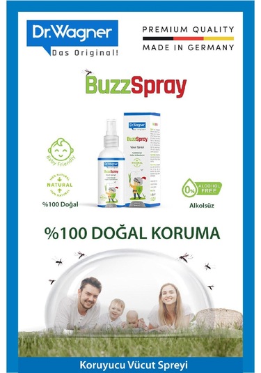 Dr. Wagner Buzzspray Vücut Spreyi 2 x 100 ML
