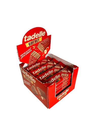 Tadelle Sütlü Çikolatalı Gofret 28 Gr 28 Adet