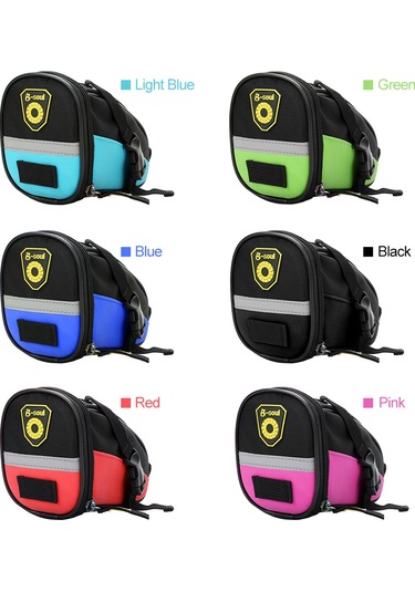 Jeemson Dayanıklı Bisiklet Sele Çantası - Aletleriniz İçin Güvenli Depolama Siyah