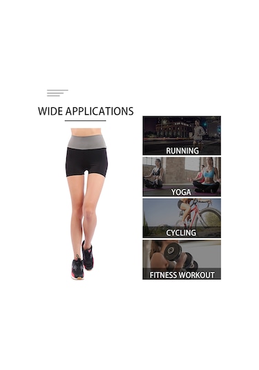 Jeemson Kadınlar İçin Yumuşak Sürekli Trikotlu Yoga Şortu - Yüksek Bel, Ter Emici, Esnek, Outdoor Spor Ve Fitness İçin Çok Renkli