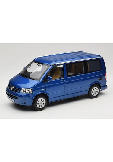 1:18 Norev 2003 Volkswagen T5 Multivan Minibus California Ravenna Blue