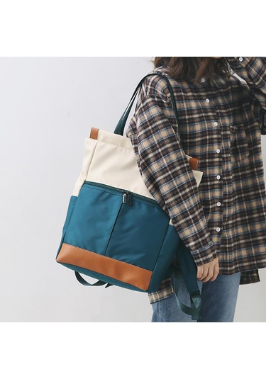 Suntek Sırt Çantası Laptop Su Geçirmez Koleji Okul Doktoru Yeşil