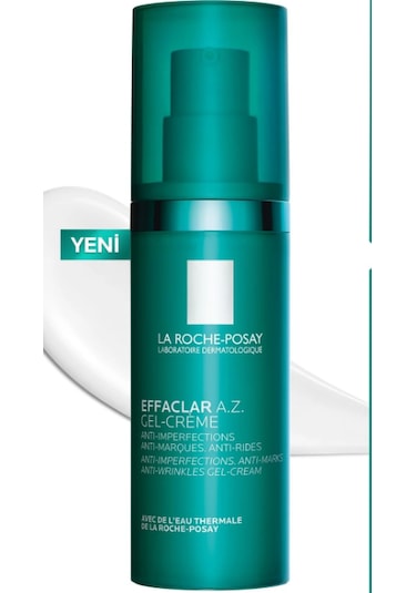 La Roche Posay Effaclar A.z. %10 Azelaik Asit İçeren Sivilce & Sivilce İzi & Kırışıklık Karşıtı Jel Krem 40ml