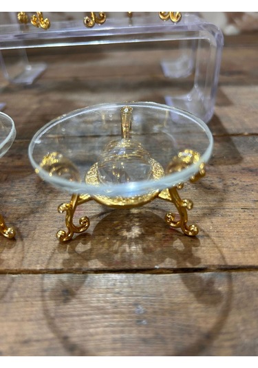 Gold Cam Yüzük Yükseltici Lokumluk Altın Rengi