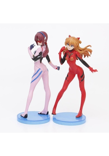 Disney 3 Adet Anime Ayanami Rei Evangelion Eva Pvc Figürleri 13cm