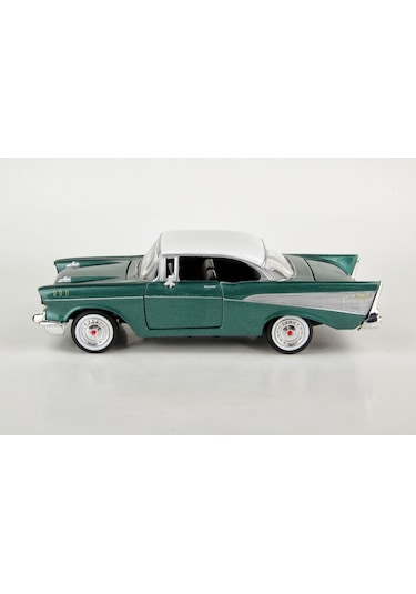 Motormax 1957 Chevrolet Belair 1 24 Ölçek Diecast Model Araba