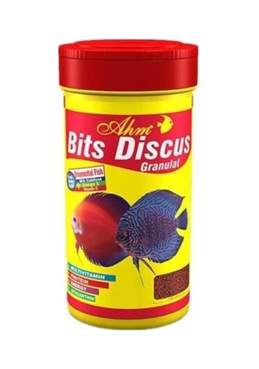 Ahm Bits Discus Granulat Balık Yemi 250 ML