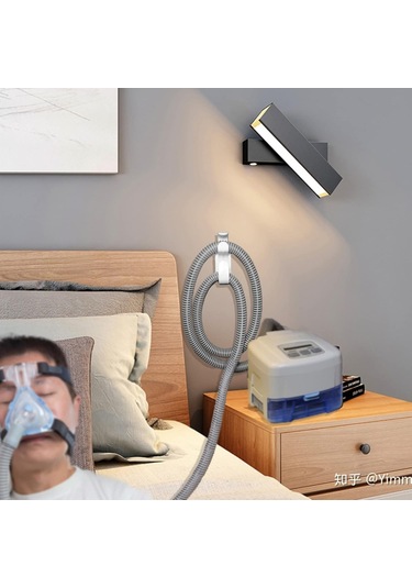 Yifomall Cpap Boru Düzenleyici Abs Malzeme Tutanak Tutucu Yatak Üstü Destekli Boru İskeleti