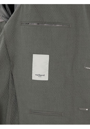 Cacharel Haki Slim Fit Spor Ceket Yesıl
