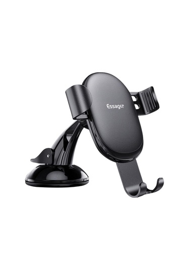 Essager Süper Güçlü Vantuzlu Torpido Üstü Araç İçi Telefon Tutucu Kilit Mekanızmalı Araç Tutucu