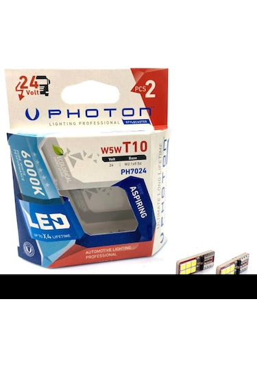 T10 W5w 24v Beyaz Led Ph7024