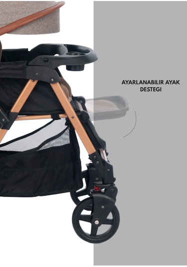 Trendy Çift Yönlü Bebek Arabası