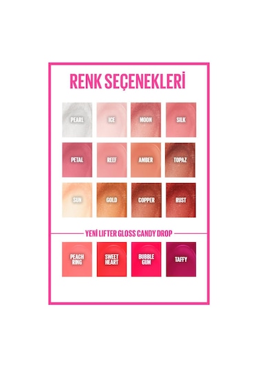 Maybelline New York Lifter Gloss Nemlendirici Dudak Parlatıcısı 25 Taffy