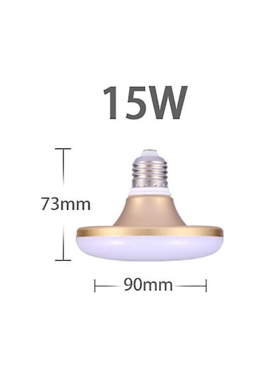 Led Ampul E27 Led Lamba 220 V Ufo Elektrik Ampulü 15/20/30/40/50 W Süper Parlak Garaj Işığı Ev Aydınlatma İçin Masa Lambaları Mutfak 15w