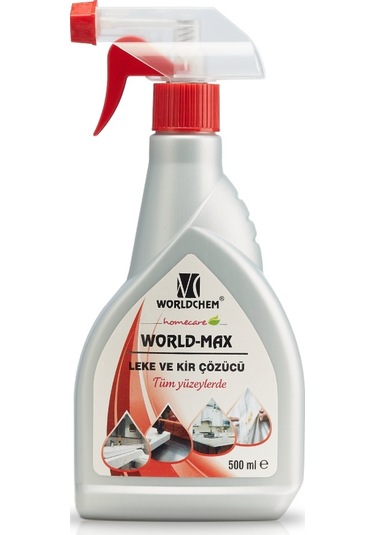 Worldchem Worldmax Bitkisel Leke ve Kir Çözücü Vegan 500 ML