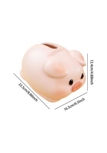 Pazly Tutucu Suntek Sevimli Reçine Pembe Modern Mendil Kutusu Kapağı Gece Uq Diğer