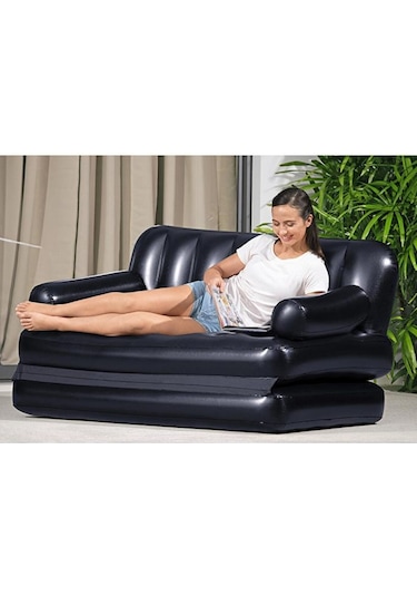Bestway Açılır Koltuk 188x152x64 Siyah