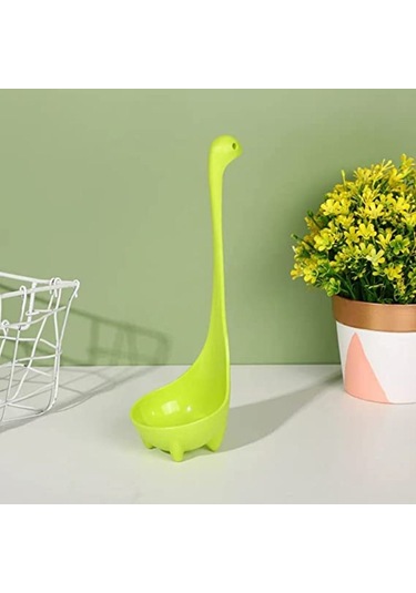 Nessie Çorba Kepçesi Loch Ness Tasarım Dik Kaşık Ev Mutfak Bar Pişirme Aksesuarları