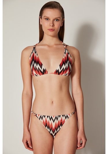 Penti Çok Renkli Lanvin Üçgen Bikini Takımı-Özgür Masur Koleksiyonu
