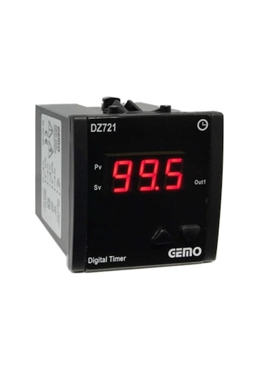 Gemo DZ721-230VAC Temel Fonksiyonlu Zaman Rölesi