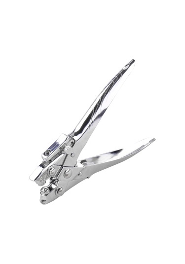 Aubyhe Güç Tasarruflu Metal Delik Açıcı - 30 Sayfa Kapasite, 4-13mm Uyumlu, 5mm Çap, Silver Gümüş