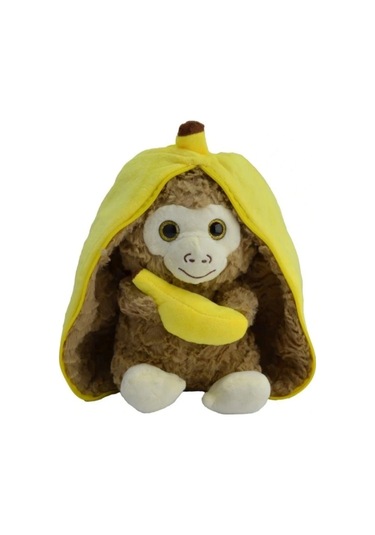 Sevimli Uyku Arkadaşım Muz Maymun 27 Cm Sarı