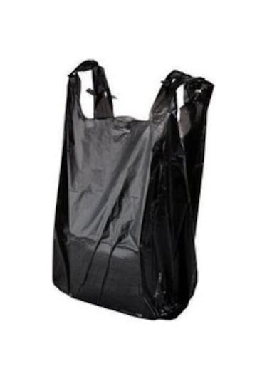 Siyah Poşet Mini Boy 20 X36 Hışır Atlet Poşet 3 Kg