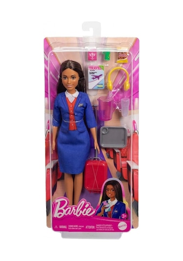 Hyt60 Barbie Hostes Bebek Ve Aksesuarları
