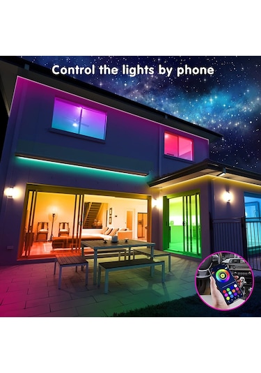 Dc 5 V 44 Anahtar Led Şerit Işık Rgb 5050 Luces Dize İçin Uygun Bluetooth Kızılötesi Ko Işık Ev Partisi Led Aydınlatmalar 56800231