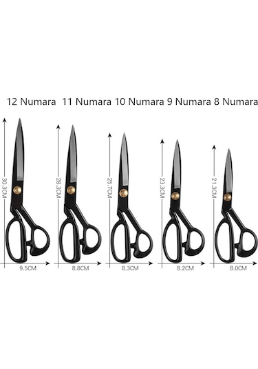 Profesyonel Kumaş Makası 12 Numara 30.5 CM