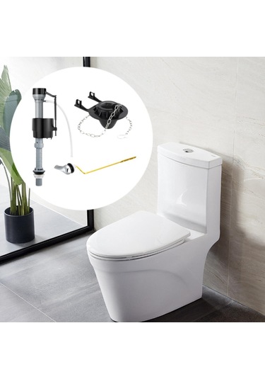 Suntek Yan Girişli Tuvalet Rezervuarlarının Değiştirilmesi Siyah T4201